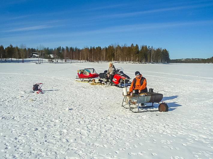 Lystikämän elämys in Rovaniemi, Lappland