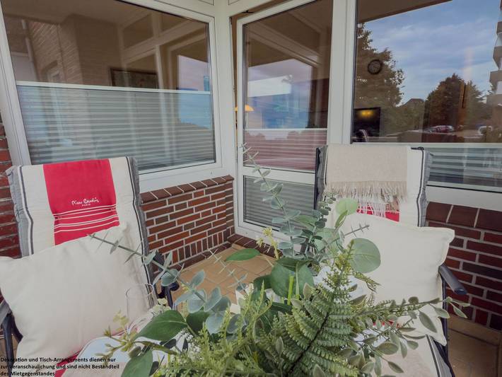 Ferienwohnung für 2 Personen, mit Balkon und Ausblick in Horumersiel - 3