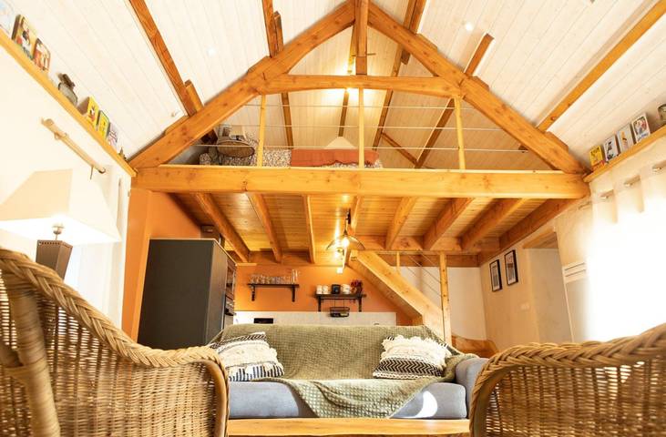 Gîte pour 2 personnes, avec terrasse, animaux acceptés dans Botmeur