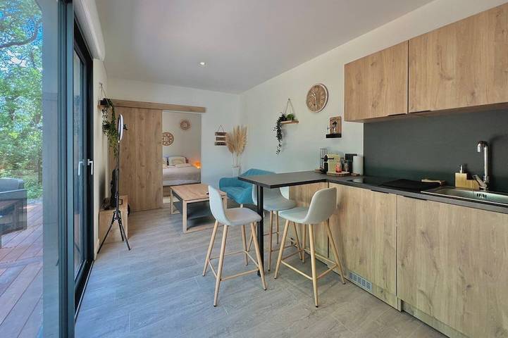 Maison de vacances pour 2 personnes, avec jardin