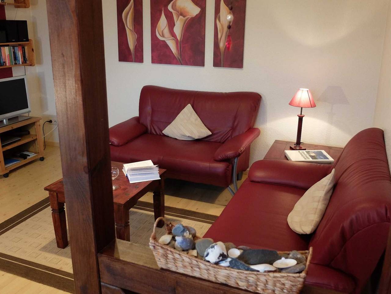 Ferienwohnung Gartenblick - Ferienhof Börsby - Ferienwohnung Gartenblick in Geltinger Birk, Pommerby