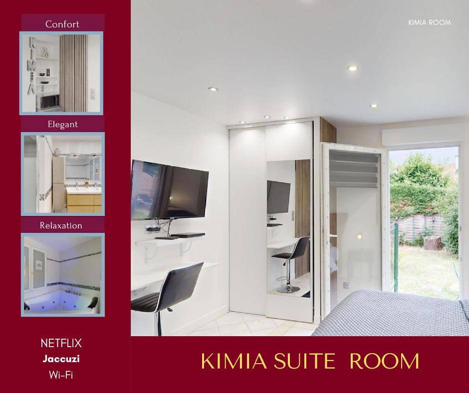 Kimia Suite Room in Osny, Val-d'Oise