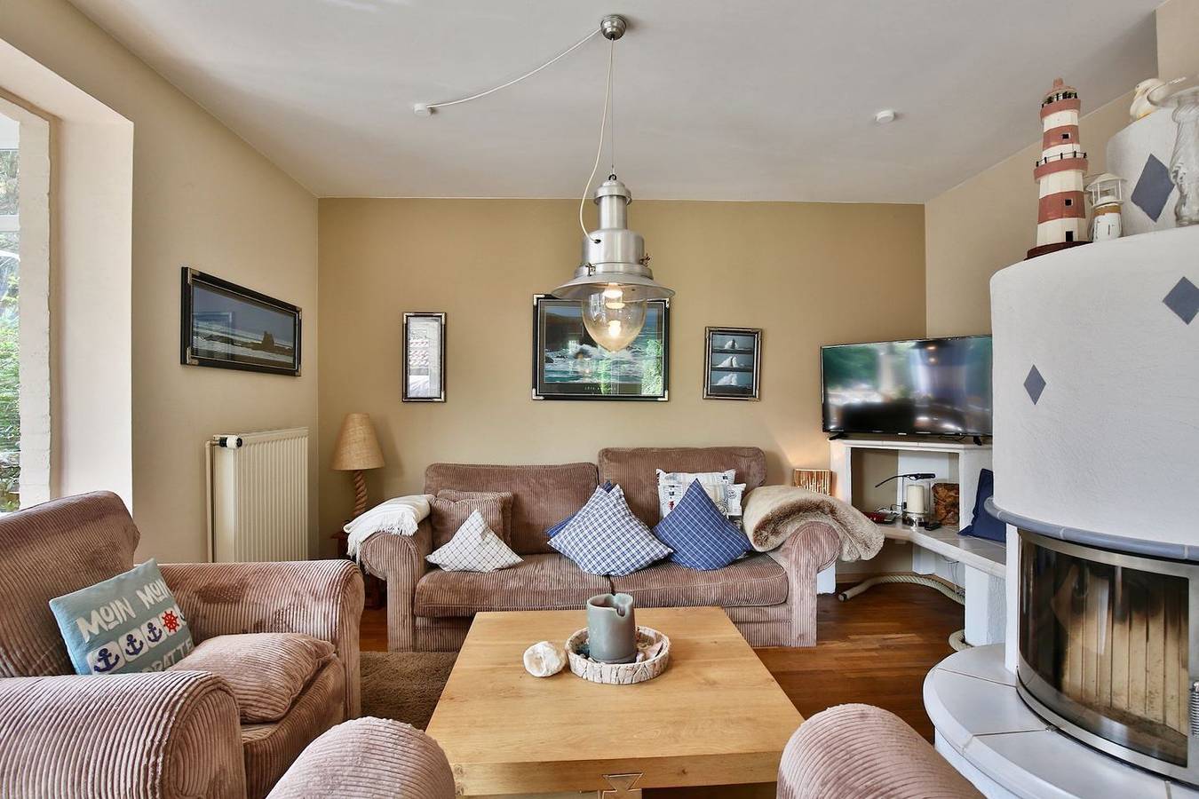 Gemütliches Ferienhaus mit Terrasse, Wintergarten und 3 Schlafzimmern in Wangerooge
