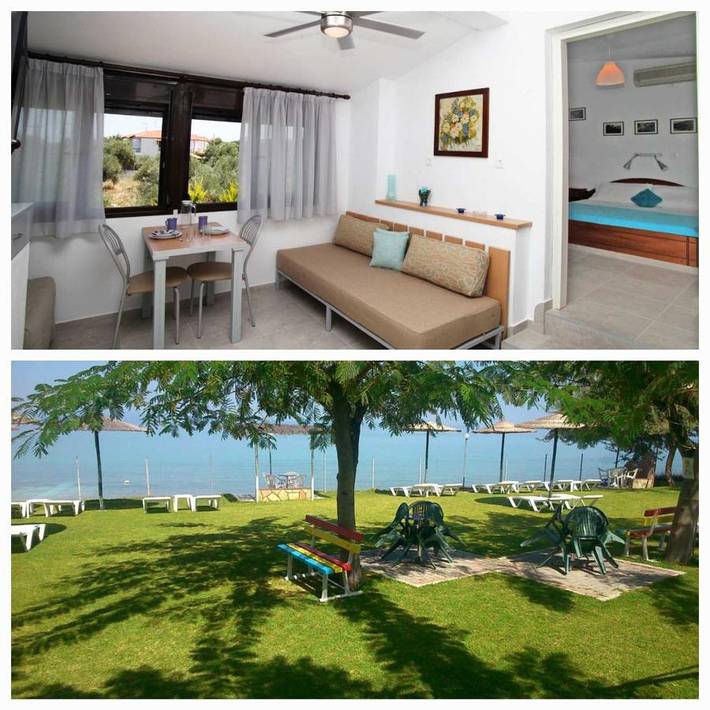 Appart’hôtel pour 4 personnes, avec vue et jardin