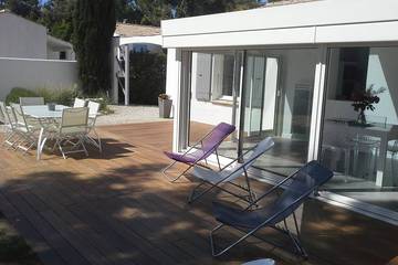 Gîte pour 6 personnes, avec jardin et terrasse dans Plage des Huttes