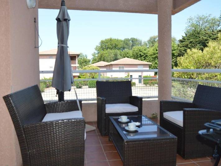 Appartement de vacances pour 6 personnes, avec piscine