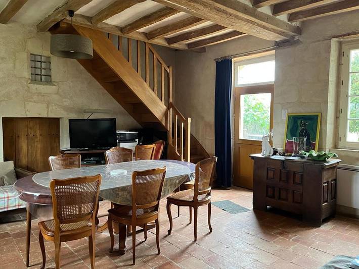 Maison de campagne pour 4 personnes, avec vue ainsi que jardin et terrasse à Bocé - 3