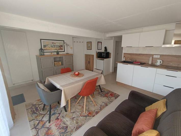 Appartement de vacances pour 4 personnes, avec jardin, animaux acceptés
