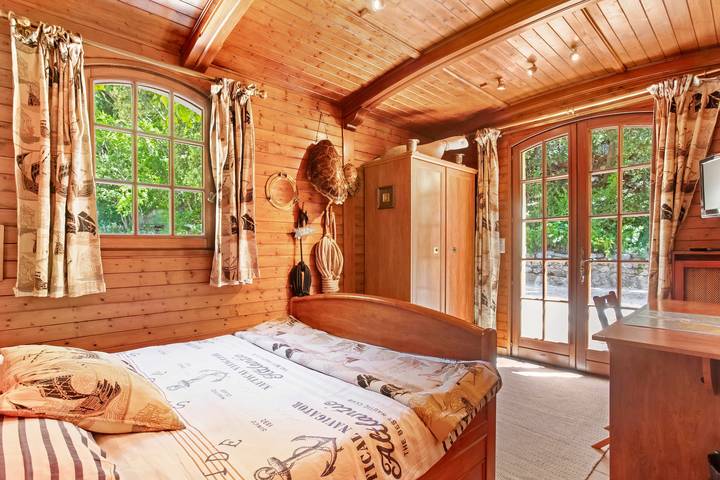Hel studio-lejlighed, Studio for 2 personer med søudsigt in Trans-en-Provence, Draguignan regionen