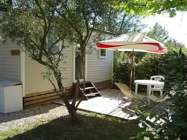 Mobil home pour 3 personnes, avec bassin pour enfant à Junas - 3