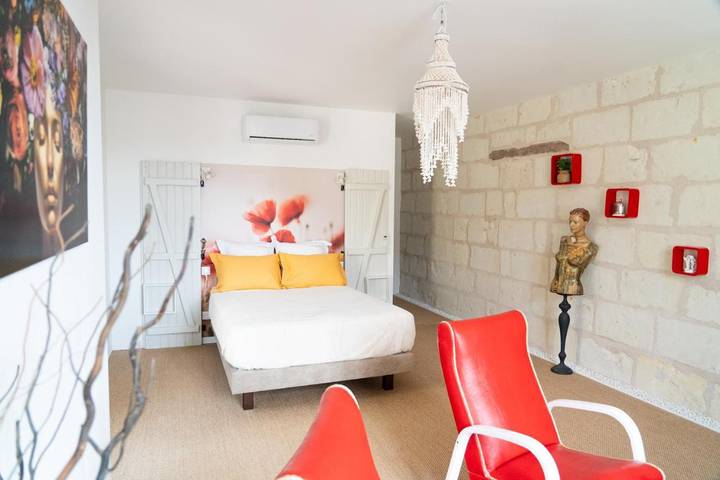 Maison d’hôte pour 2 personnes, avec Jacuzzi et Terrasse ainsi que Sauna et Vue