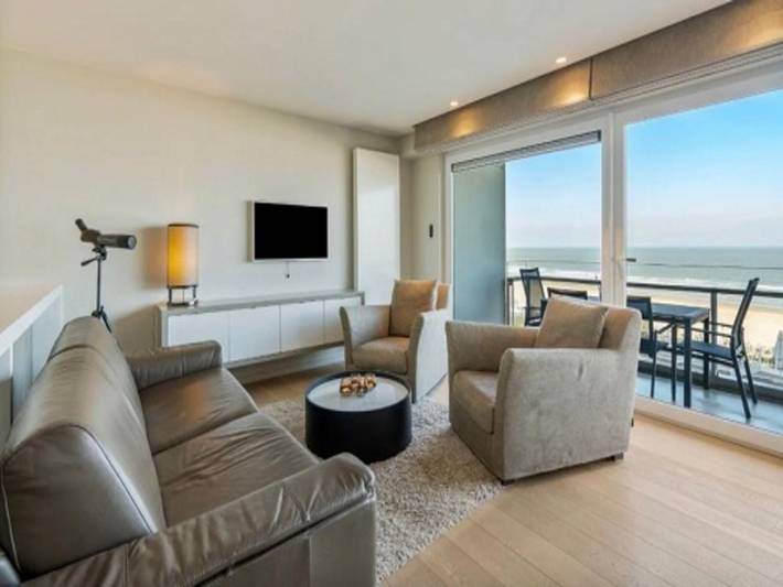 Ferienwohnung für 6 Personen, mit Meerblick und Balkon