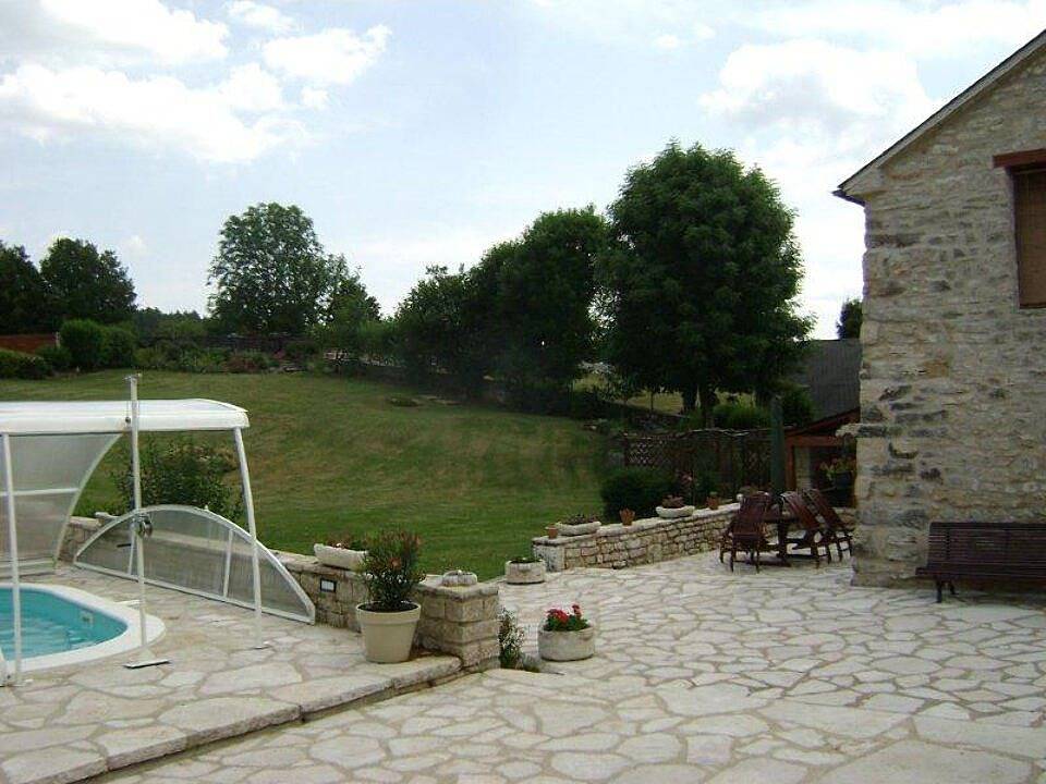 Maison caussenarde in Chanac, Parc national des Cévennes