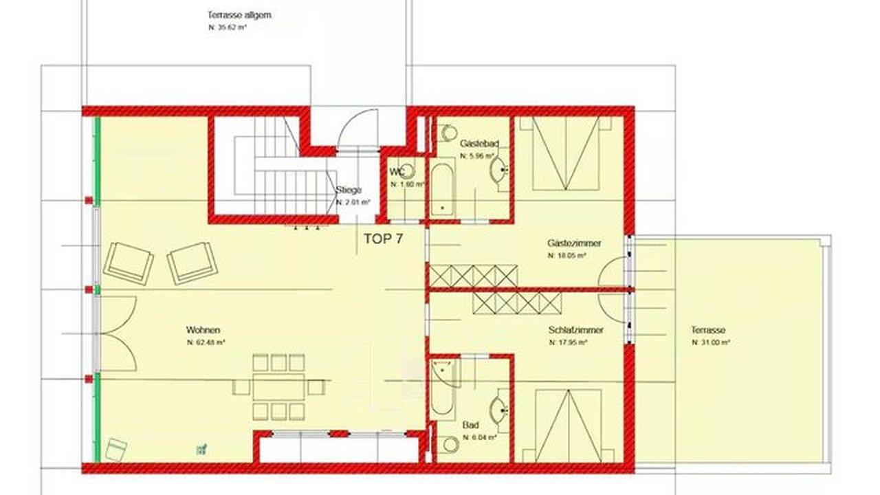 Ganze Ferienwohnung, Ferienwohnung für 8 Personen (120 m²) in Lech am Arlberg in Lech am Arlberg, Arlberg