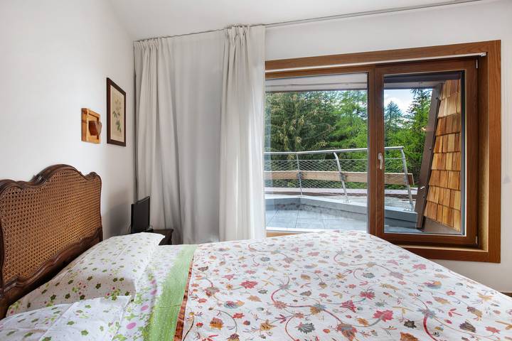 Appartamento per 4 persone, con balcone e giardino, con animali domestici a Comune di Gressan