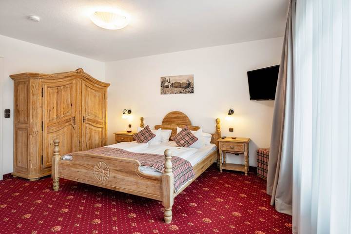 Zimmer für 2 Personen, mit Sauna und Garten sowie Balkon - 1