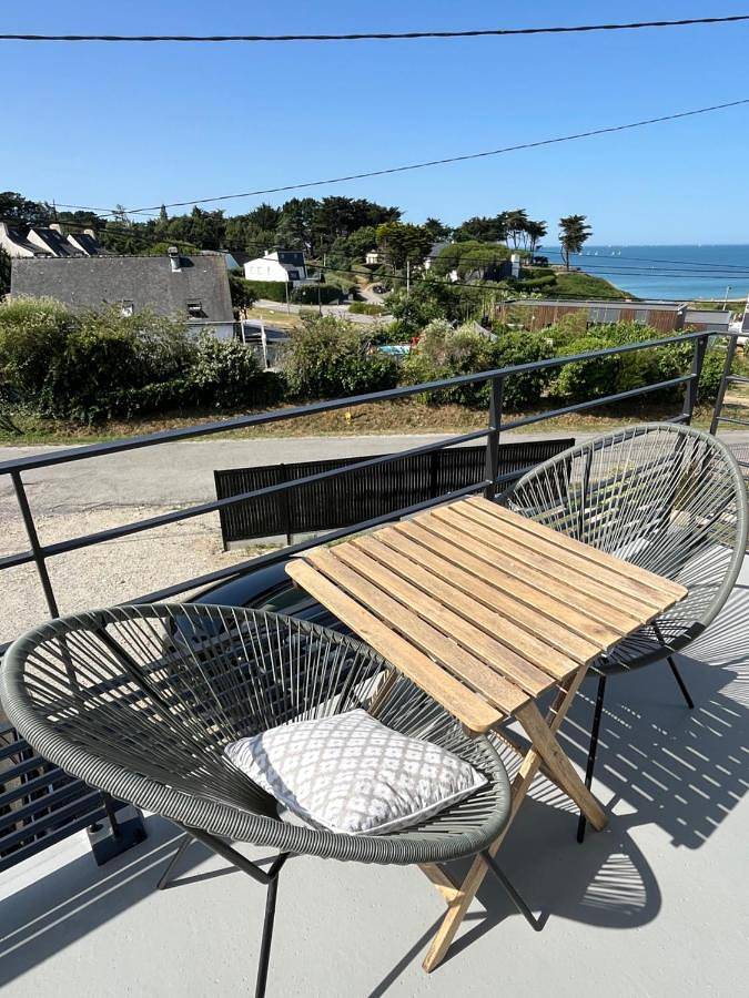 Gîte pour 2 personnes, avec vue et terrasse dans Plage des Govelins - 2