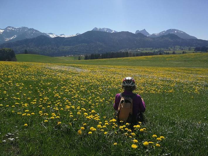 Ferienwohnung für 2 Personen, mit Garten und Ausblick in Hopferau - 3