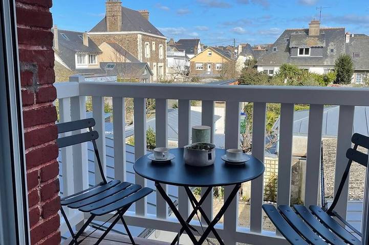 Gîte pour 2 personnes, avec balcon et jacuzzi dans Thermes Marins de Saint-Malo