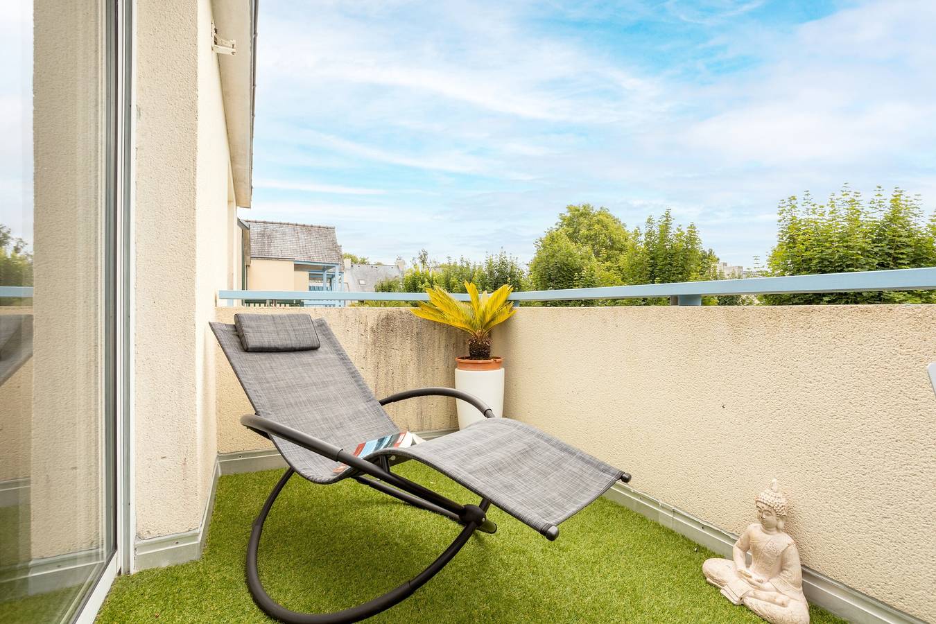 Apartamento entero, Apartamento «El Balcón de los Alisios - Playa y puerto» con balcón in La Forêt-Fouesnant, Côte de Cornouaille