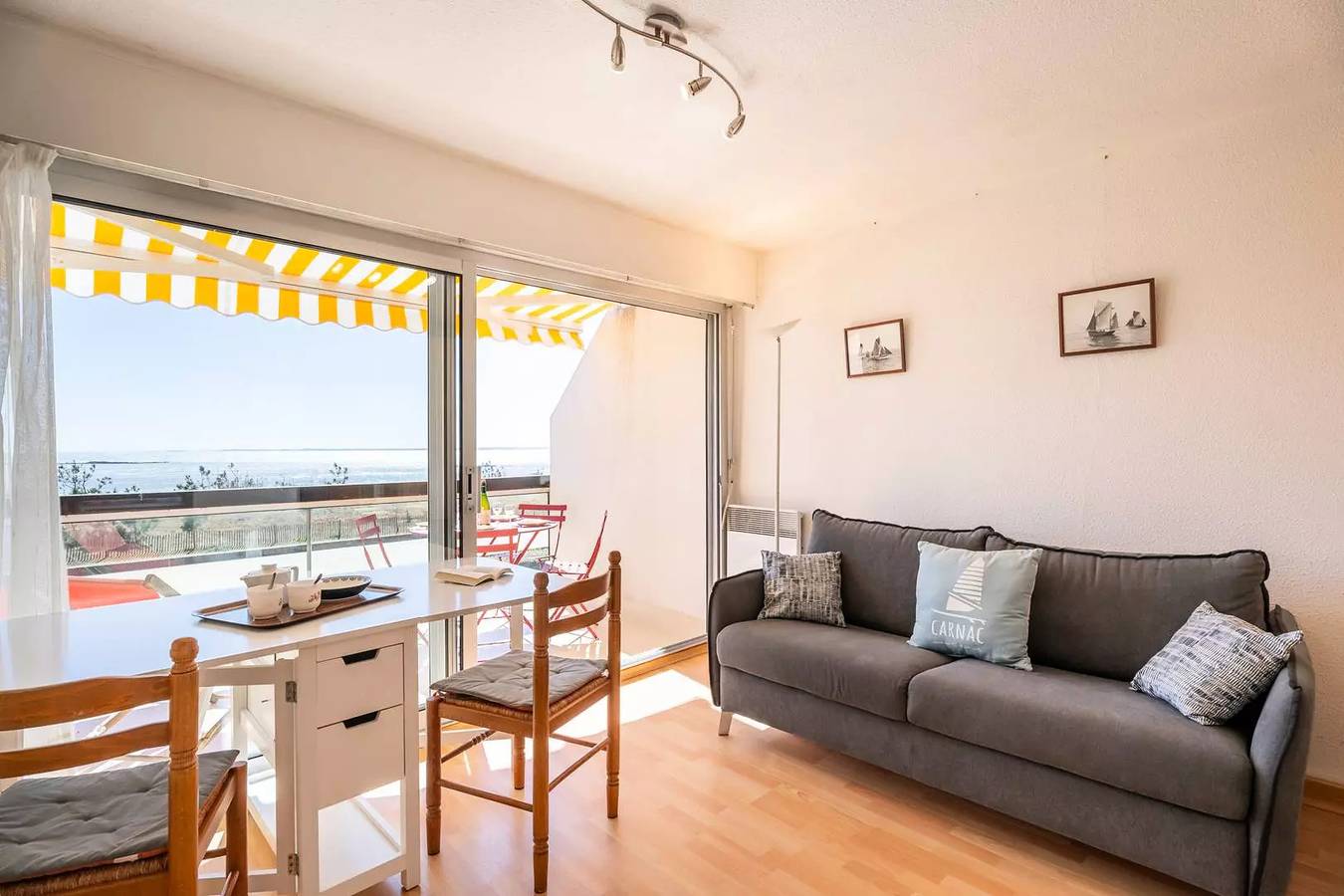 Ganzes Studio, Carnac - Kabinenstudio - 22m2 - Meerblick in Carnac Plage, Carnac