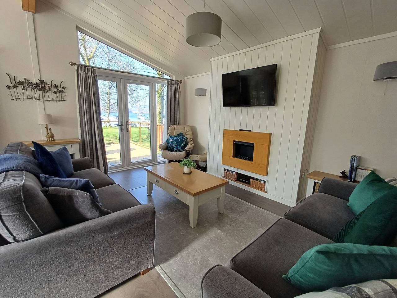 Lodge für 6 Personen mit Ausblick in White Cross Bay, Lake District