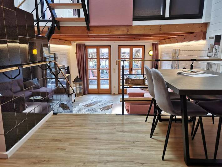 Luxus-Ferienhaus für 6 Personen, mit Terrasse und Garten sowie Ausblick in Sonthofen
