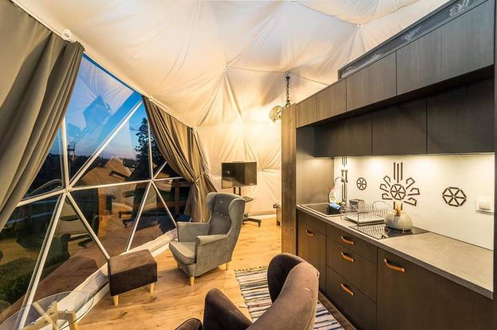 Camping für 5 Personen, mit Garten und Ausblick in Polen - 2