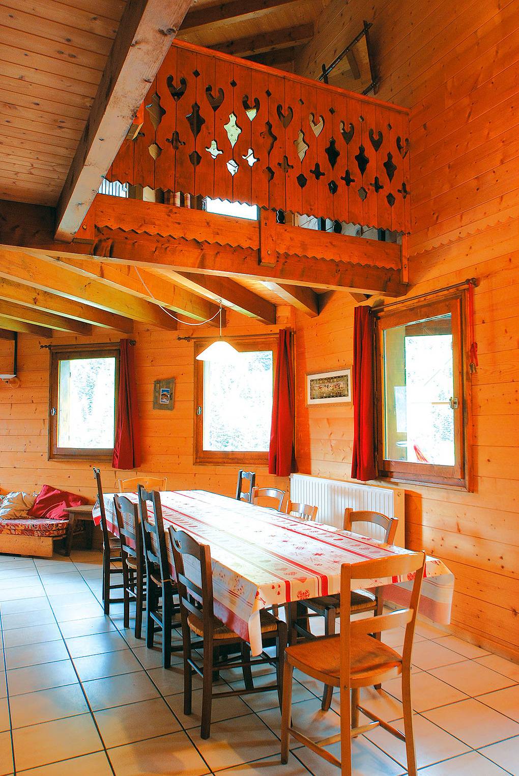 Maison de vacances pour 12 personnes avec terrasse in Chatel, Les Portes du Soleil