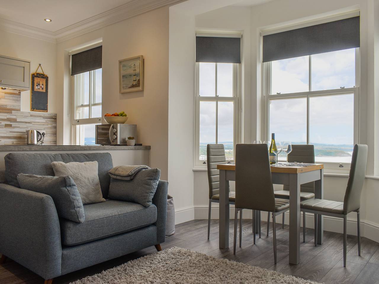 Sea View Sanctuary in Scarborough, Parc national des North York Moors