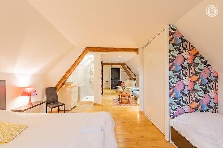 Location de vacances pour 2 personnes, avec Jardin et Piscine à La Chapelle-Saint-Sauveur - 4