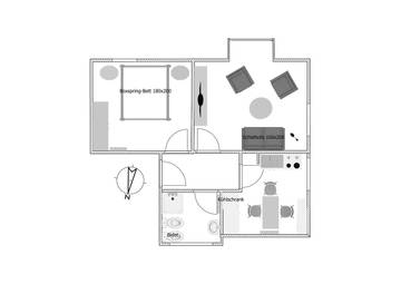 Ferienwohnung für 4 Personen in Nordseeküste, Landkreis Wittmund, Bild 3