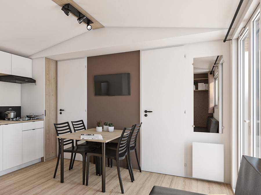 Acogedora Casa Móvil Cerca de la Playa - Cocina, Ducha y Minimarket in Gamaches, Región de Abbeville