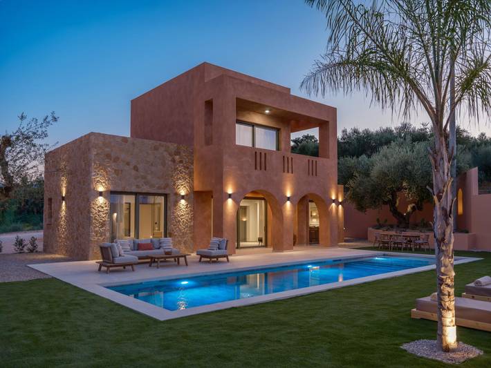 Villa for 4 people, with Garden in Alykes