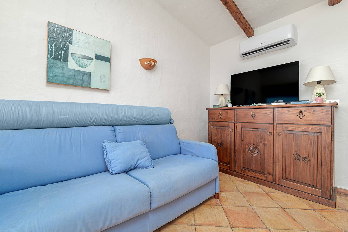 Ferienhaus 'Punta Molara Con Vista' mit Meerblick, privater Terrasse und Klimaanlage in Punta Molara, San Teodoro