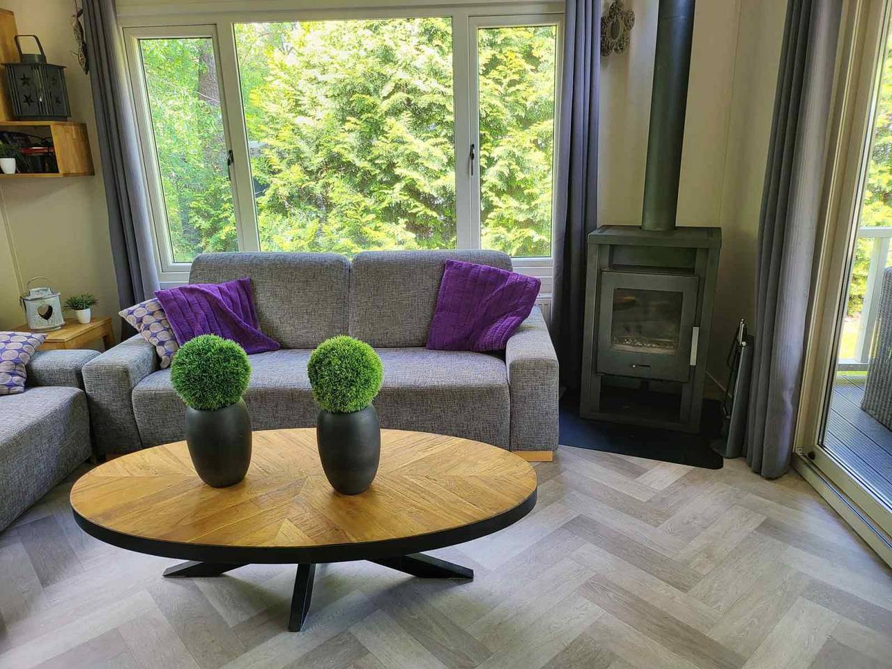 Schönes 8 Personen Ferienhaus mit Holzkamin in Veluwe