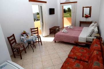Maison d’hôte pour 2 personnes, avec jardin et vue en Crète