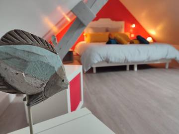 Gîte pour 2 personnes, avec terrasse et jardin dans Petit-Caux
