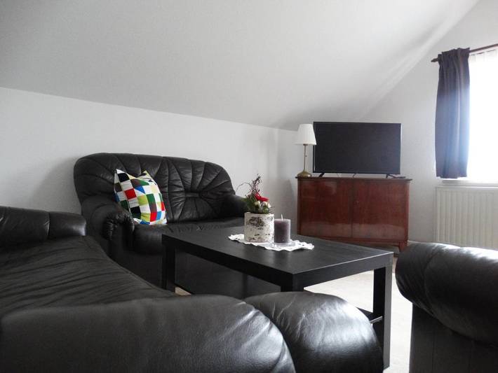 Ferienwohnung für 7 Personen, mit Terrasse und Garten sowie Ausblick