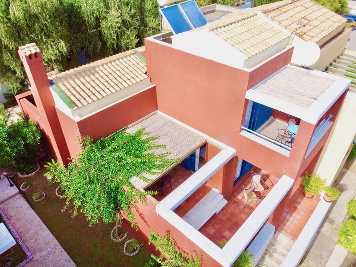 Villa mit pool für 4 Personen, mit Balkon auf Korfu - 2