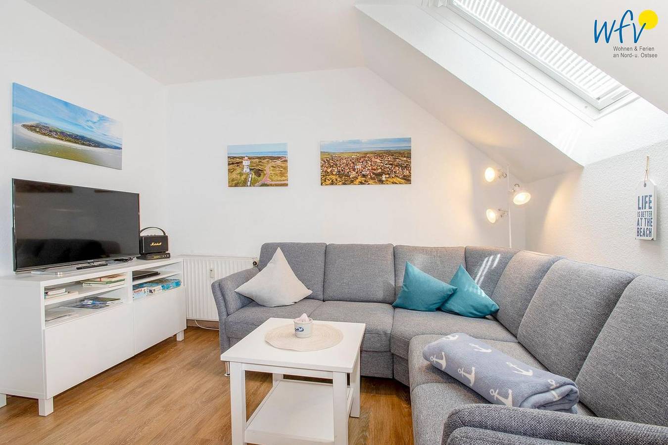 Ganze Wohnung, Ferienwohnung auf Langeoog mit Balkon für entspannte Urlaubstage in Langeoog