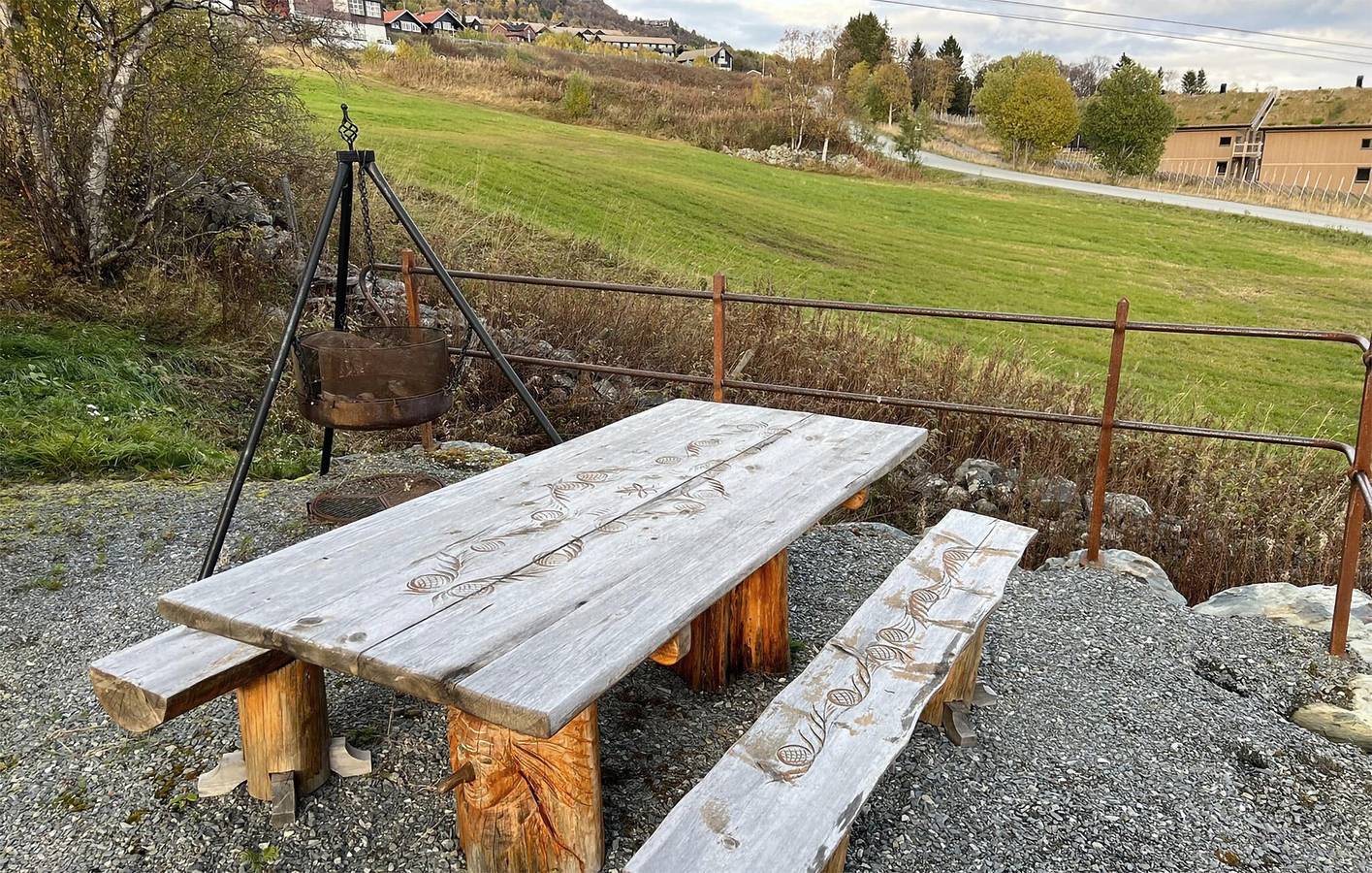 Ferienhaus für 7 Personen mit Terrasse in Oppdal