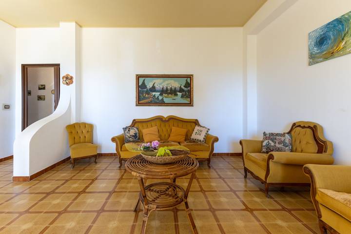 Appartement entier, Appartement 'Villa Preside Vue Mer' avec vue sur la mer, Wi-Fi et climatisation in Lido di Noto, Région de Noto