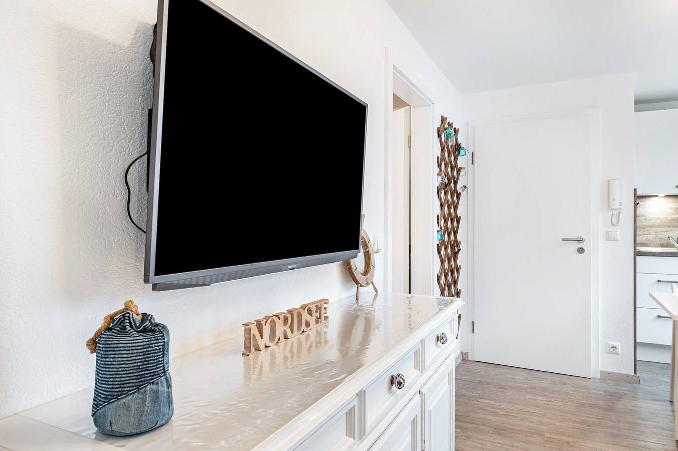 Appartement entier, Appartement « 3 pièces Oberdeck » avec vue mer, terrasse privée et Wi-Fi in Duhnen, Cuxhaven