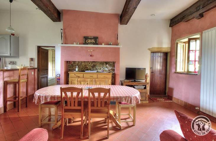 Gîte pour 6 personnes, avec jardin et sauna