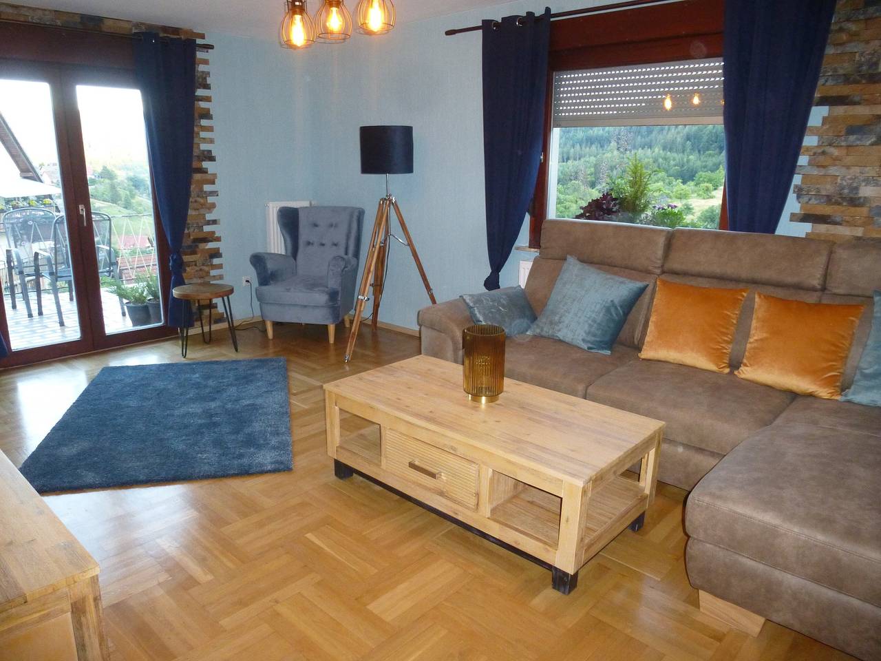 Ganze Wohnung, Ferienwohnung '1' mit Balkon und Wi-Fi in Forbach, Nordschwarzwald