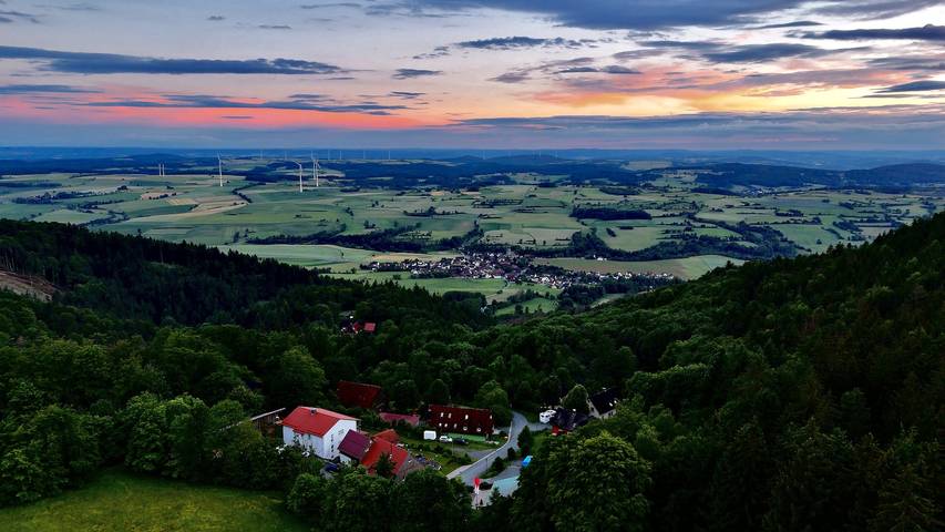 Ferienhaus für 6 Personen, mit Garten und Balkon, kinderfreundlich im Frankenwald - 2