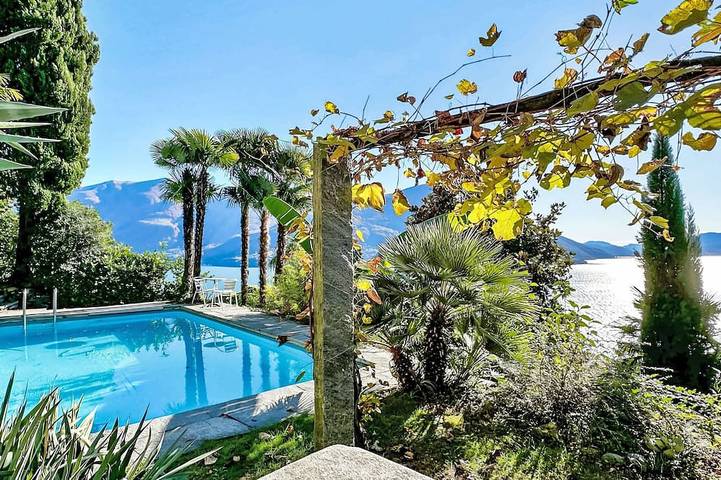 Ferienhaus für 4 Personen, mit Pool, mit Haustier in Brissago