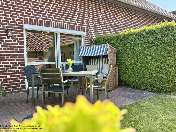 Ferienhaus für 4 Personen, mit Terrasse und Garten in Altfunnixsiel