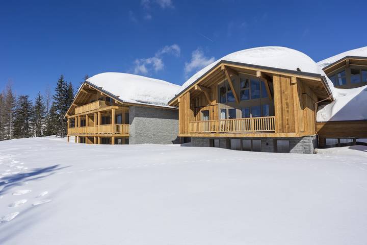 Gîte pour 6 personnes, avec sauna et balcon dans La Rosière